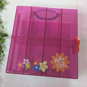 Vintage Barbie 2001 Pink Kelly Club Storage Box